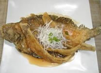 浅羽カレイ唐揚げ