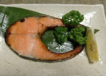 鮭　塩麹漬け（ステーキカット）